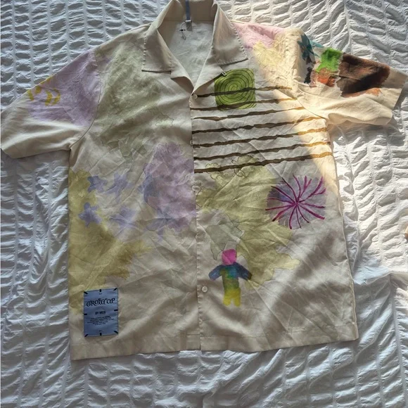 Alexander McQueen Multicolor Casual Button Down Shirt Casual Button Down Shirts